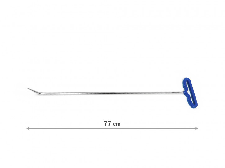 Richthaken NR. 51T - 77 cm - Ø 11 mm, Ausbeulwerkzeug bzw. Dellenwerkzeug für Dellenreparatur, Dellen bzw. Hageldellen entfernen, PDR