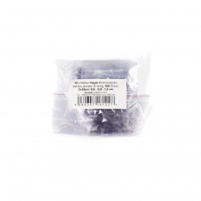 Midiar "Hagel" Klebeadapter Set lila, 100 Stück, Größen: 6-8-12mm, für Hageldellen, spitzige Hageldellen, PDR