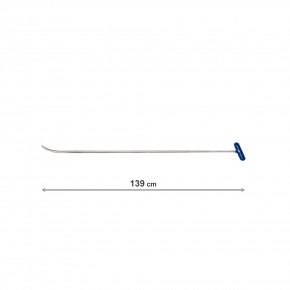 PDR hook No. 49T - 139 cm - Ø 14 mm