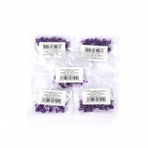 Ensemble d'adaptateurs adhésifs Midiar "hail" violet, total 50 pièces, tailles: 6-8-12mm, pour les bosses de grêle, les bosses de grêle pointues, PDR.