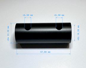 Adapterhülse, Distanzhülse für MIDIAR MD-2179S LED-Ausbeullampe, Dellenlampe für Dellendrücker, Ausbeulerkzueug PDR
