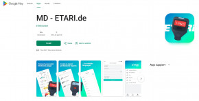 MD 750 Lackschichtenprüfer, Schichtdickenmessgerät zur Lackdickenmessung, erkennt Verzinkung und magnetische Spachtelmasse + kostenfreie App