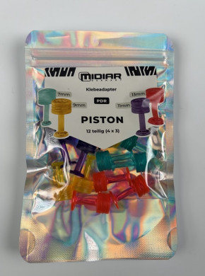 PISTON 7mm, 9mm, 11mm 13mm SET (12x)