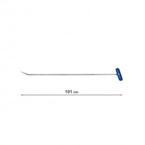 Richthaken Nr. 52T - 101 cm, Ausbeulwerkzeug bzw. Dellenwerkzeug für Dellenreparatur, Dellen bzw. Hageldellen entfernen, PDR