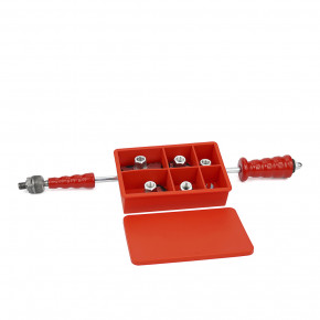 Zughammer _LANG_ + 1 kg Papa Bär + 250 g. Kaltkleber (Cola Fria) im Silikonbox_ Ausbeulwerkzeug als Dellenwerkzeug