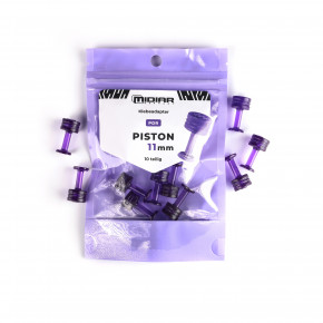 PISTON Klebeadapter 11 mm Violett, für Hageldellen, PDR