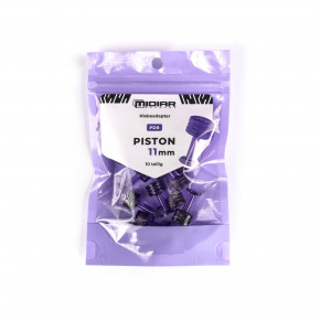 PISTON Klebeadapter 11 mm Violett, für Hageldellen, PDR
