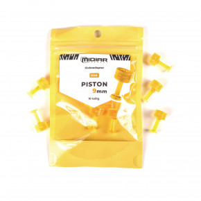PISTON Klebeadapter 9 mm gelb, für Hageldellen, PDR