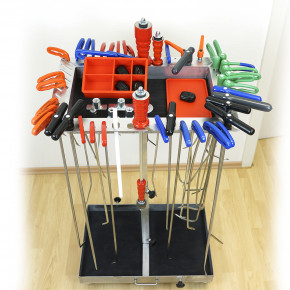 Mesa de gancho PDR - ferramentas de rebarbamento